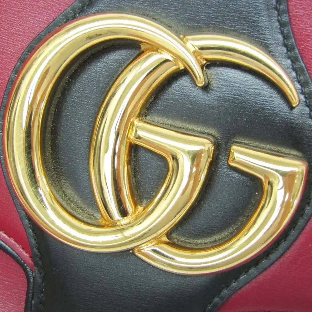 GUCCI Black Leather Shoulder Bag - Picture 7 of 14